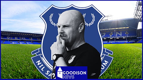 Former Everton manager Sean Dyche. (Credit: Imago)
