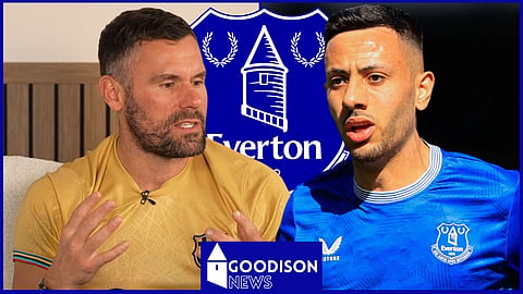Ben Foster has reacted to Everton star Dwight McNeil [credit: Imago and Ben Foster - The Cycling GK on YouTube]