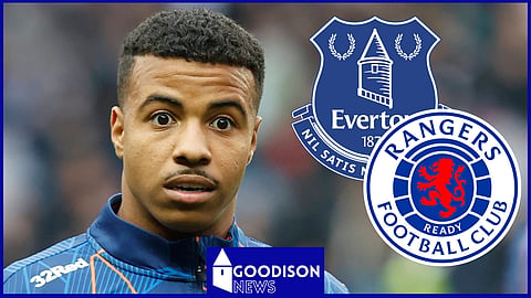 Rangers star Hamza Igamane has been linked with a move to Everton (Credit: Imago)