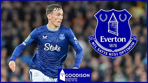 Everton midfielder James Garner. Credit: Imago