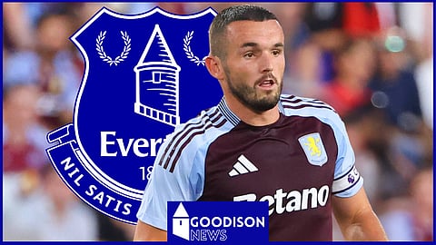 Aston Villa ace John McGinn has sent a message to one Everton star (credit: Imago)