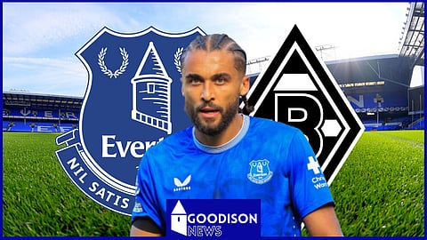Everton could replace Dominic Calvert-Lewin with a Borussia Monchengladbach star (Credit: Imago)