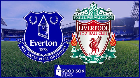 Everton v Liverpool was postponed at Goodison Park
