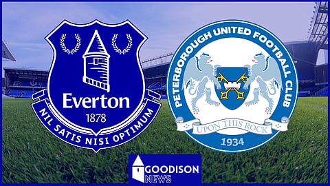 Everton took on Peterborough United at Goodison Park in the FA Cup