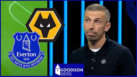 Gary O'Neil's future is at risk after Everton 4-0 win v Wolves. Credit: Sky Sports YouTube