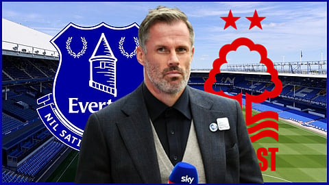 Jamie Carragher predicts the scoreline of Everton v Nottingham Forest.