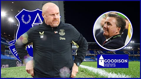 Sean Dyche might not be on the chopping block at Everton [Credit - Imago]