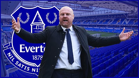Everton manager Sean Dyche. Credit: Imago