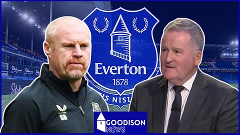 Richard Keys fires dig at Everton despite what Sean Dyche did. Credit: Imago / beIN Sports via YouTube