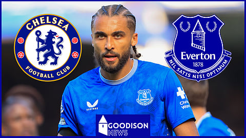 Dominic Calvert-Lewin is expected to start for Everton v Chelsea [Credit: Imago]
