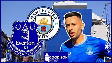 Dwight McNeil could feature for Everton v Manchester City [Credit: Imago]