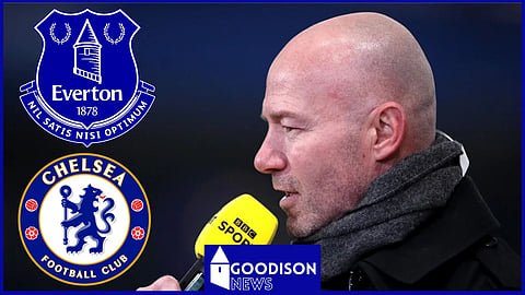 Alan Shearer has predicted the Everton v Chelsea result