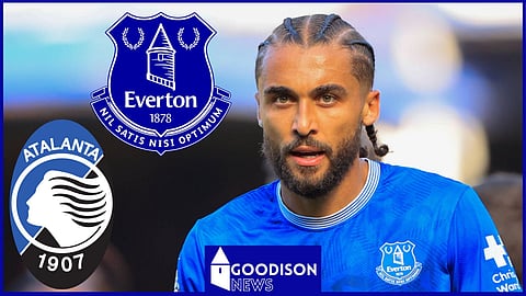 Everton forward Dominic Calvert-Lewin has been tipped to join Atalanta [Credit: Imago]