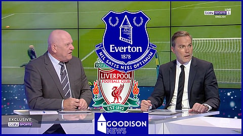 Andy Gray and Jason McAteer react to Everton-Liverpool [Credit: beIN SPORTS on X]