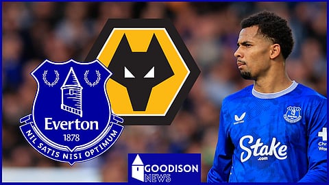 Iliman Ndiaye was at the centre of a goal in Everton v Wolves [Credit: Imago]