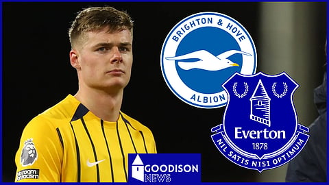 Everton are keen on Brighton striker Evan Ferguson [Credit: Imago]