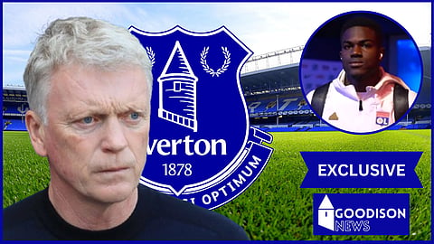 David Moyes will not sign Ernest Nuamah at Everton [Credits: Imago, Lyon on YouTube]