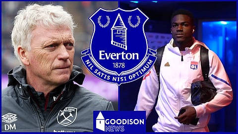 Ernest Nuamah could be the first signing for David Moyes at Everton [Credits: Imago, Lyon on YouTube]