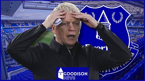 Everton manager, David Moyes (Credit - Imago).