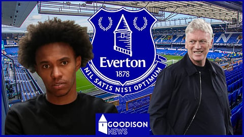 David Moyes has been touted to sign Willian at Everton [Credit: Imago, Sky Sports Premier League]