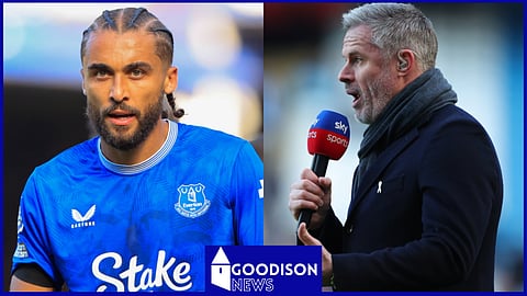 Jamie Carragher raves over Dominic Calvert-Lewin (Credit: Imago)