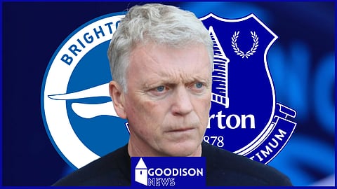 Everton manager David Moyes. (Credit: Imago)