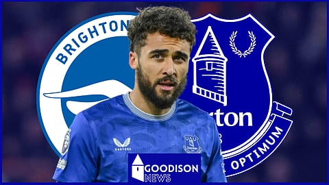 Everton striker Dominic Calvert-Lewin. (Credit: Imago)