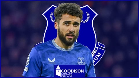 Everton striker Dominic Calvert-Lewin. (Credit: Imago)
