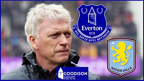 Everton manager, David Moyes (Credit: Imago).
