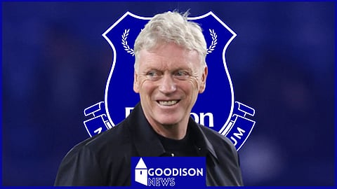 Everton manager David Moyes. (Credit: Imago)