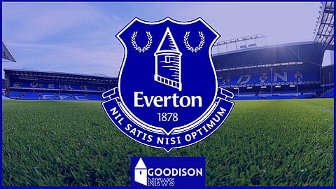 Goodison Park, the home of Everton.