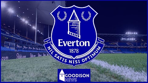 Goodison Park, the home of Everton.