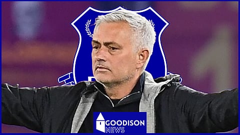 Everton linked with Jose Mourinho.