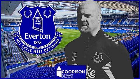 Sean Dyche has been sacked by Everton. Credit: Imago