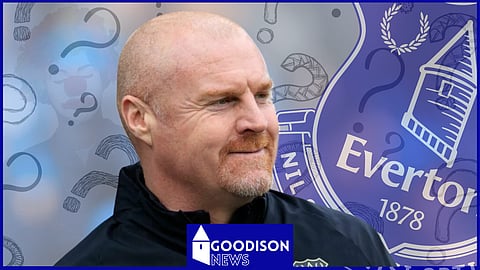 Sean Dyche has become a laughing stock at Everton. (Credit: Imago)