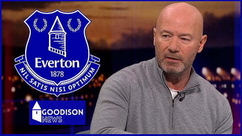 Alan Shearer has reacted to Everton on Match of the Day [credit: Match of the Day]
