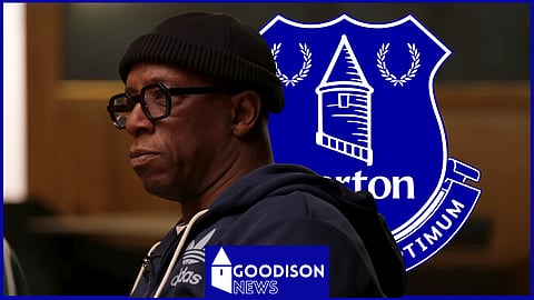Ian Wright speaking out on Everton [credit: The Overlap]