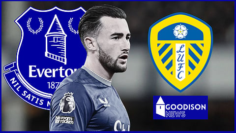 Jack Harrison is on loan at Everton from Leeds United (credit: Imago)