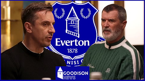 Gary Neville and Roy Keane speak about Everton [credit: The Overlap]