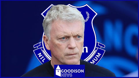 Everton manager David Moyes. (Credit: Imago)