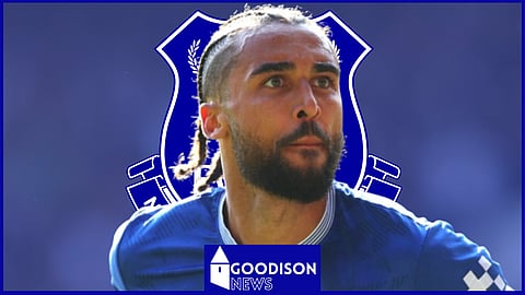 Everton striker Dominic Calvert-Lewin. (Credit: Imago)