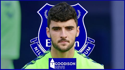 Everton striker Tom Cannon.