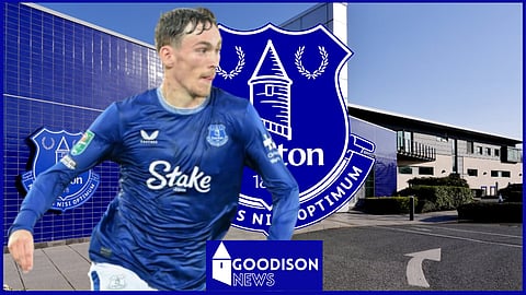 James Garner posts Everton message after injury return [Credit: Imago]