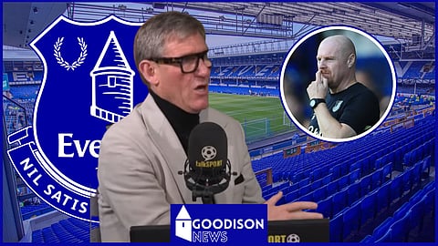 Simon Jordan drops 'Shocking' Everton verdict. (Credit - Imago/talkSPORT on YouTube)