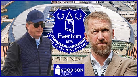 Graham Potter is impressed by the Freidkin Group project at Everton [Credit: Imago]