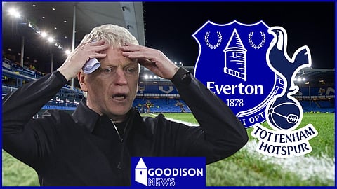 David Moyes will be 'livid' over what happened in Everton v Tottenham [Credit: Imago]
