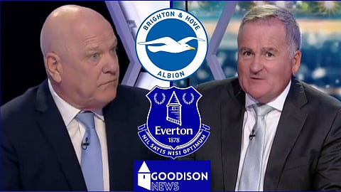 Andy Gray and Richard Keys disagreed on Brighton v Everton incident [Credit: beIN SPORTS]