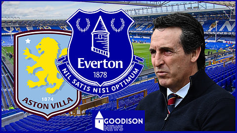 Unai Emery spoke after Everton v Aston Villa [Credit: Imago]