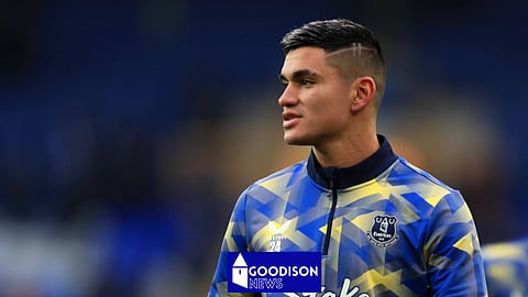 Carlos Alcaraz was full of praise for his Everton teammate. (Credit: Imago)