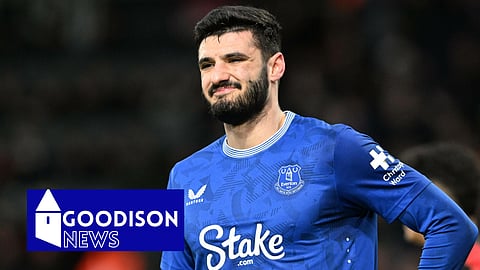 Everton striker Armando Broja. (Credit: Imago)